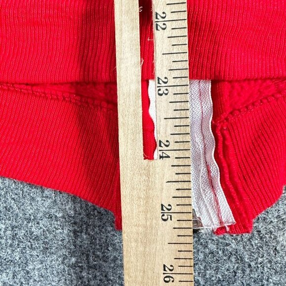 Sears Kingsroad Track Jacket M Red Full Zip Vintage - Picture 4 of 7